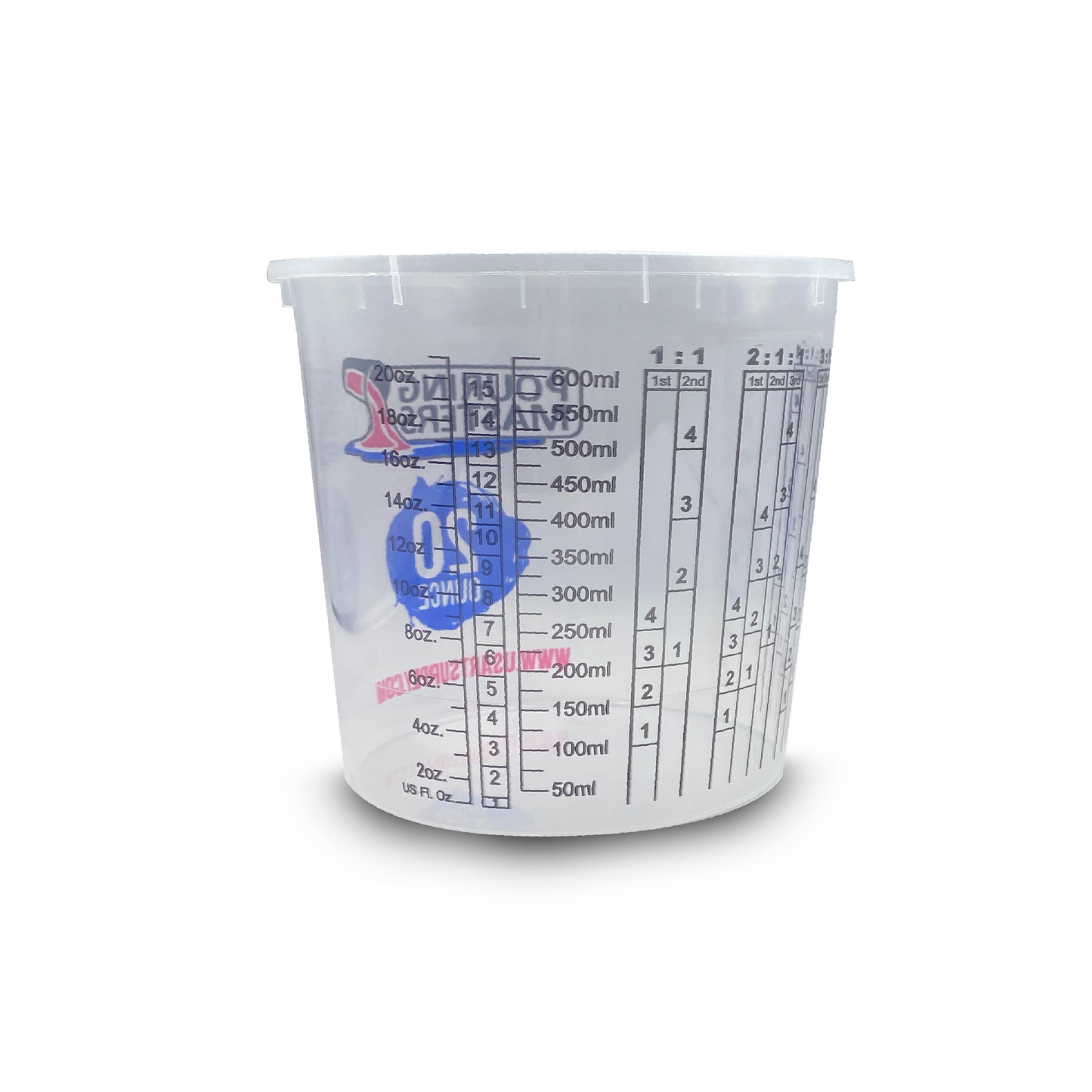 VASO MEDIDOR OZ Y ML